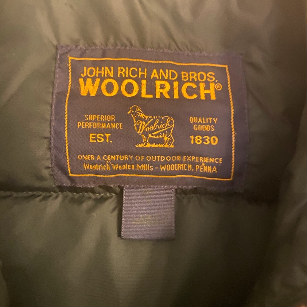 Woolrich- Beautiful Green Vest